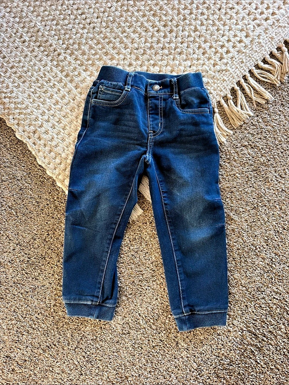 Levi's Mini Joggers Boys 4T Blue Denim Jogger Jeans